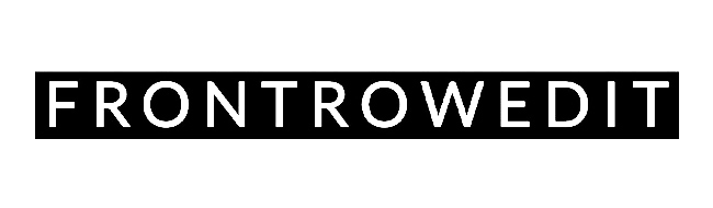 Front Row Edit Magazine logo
